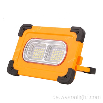 WASON 3000 Lumen tragbar wasserdichte Solar USB wiederaufladbare Superhelle LED -Arbeit Licht zur Reparatur von Camping -Notfall im Freien